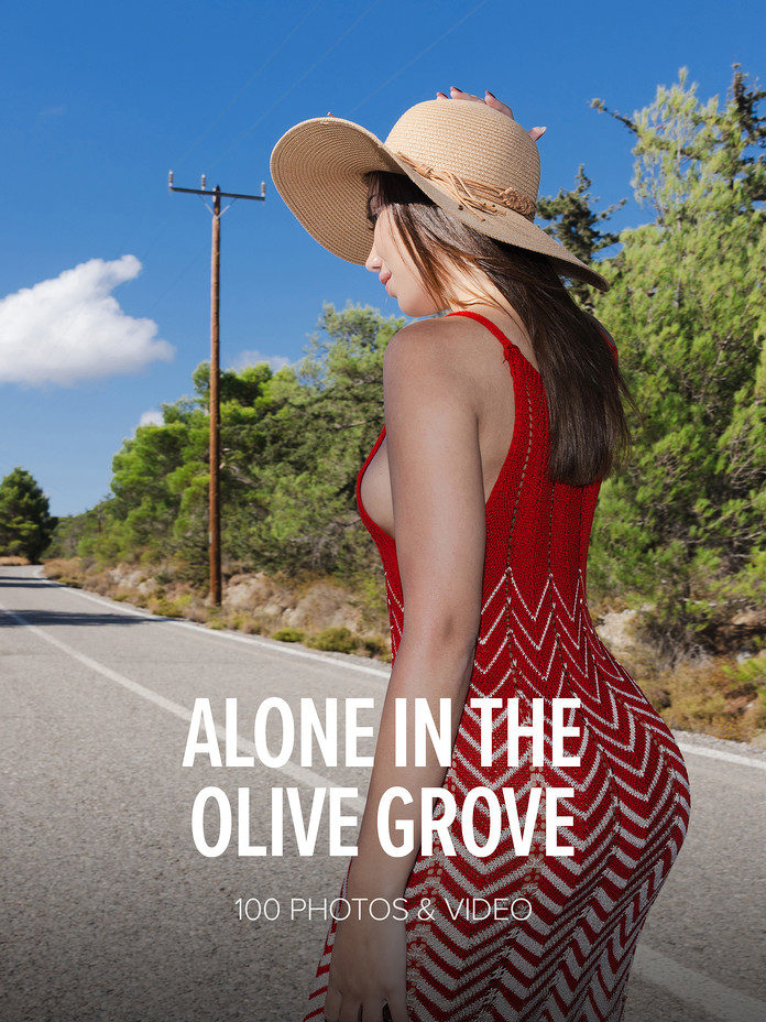 Layla Scarlett in Alone In The Olive Grove from Watch 4 Beauty